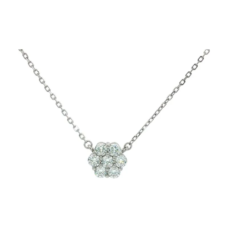 OS Flower studs Necklace 