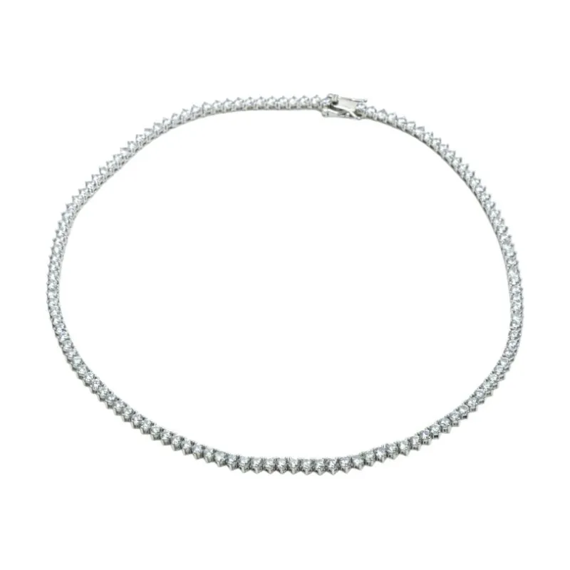 OS - Tennis Choker Silver