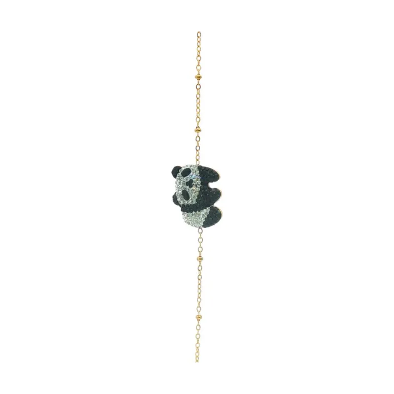 MIni - Crystal Panda Bracelet
