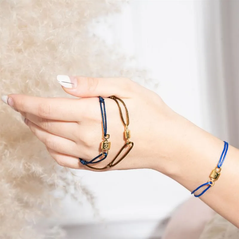 L&V - Padlock Thread Bracelet