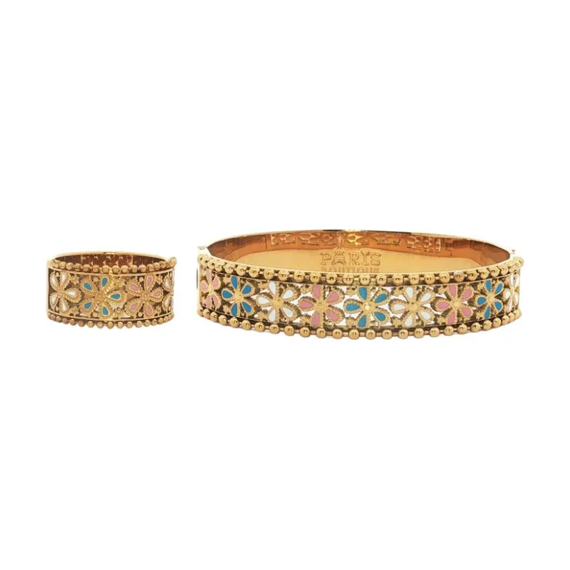 Bangle Set - Colour Palette Floral Duo
