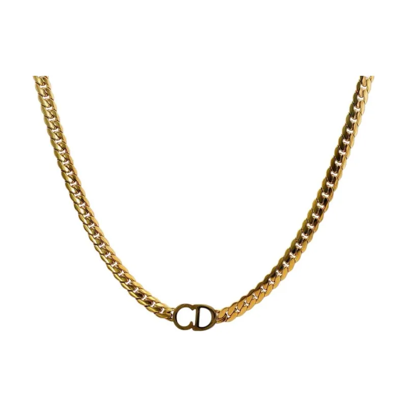 C&D - Logo Cuban Link Choker