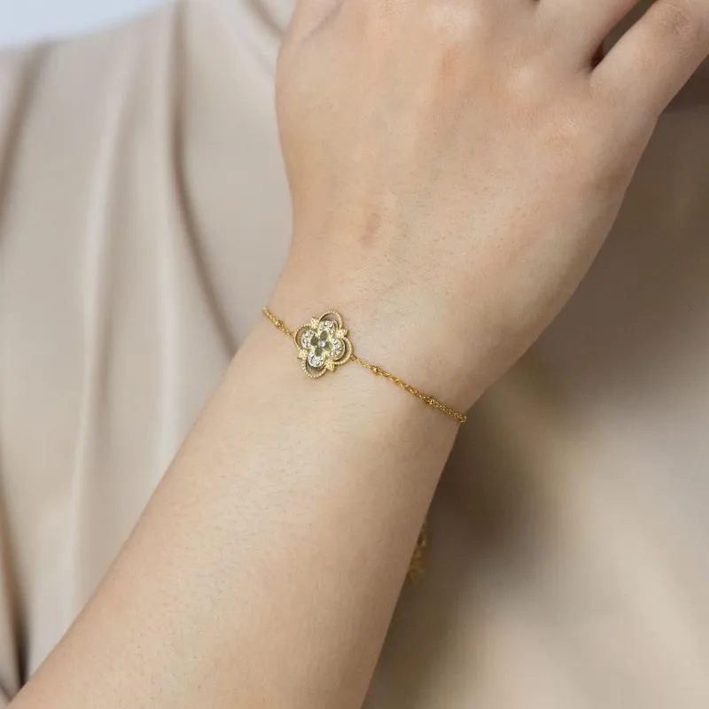 Mini - Flower Medallion bracelet