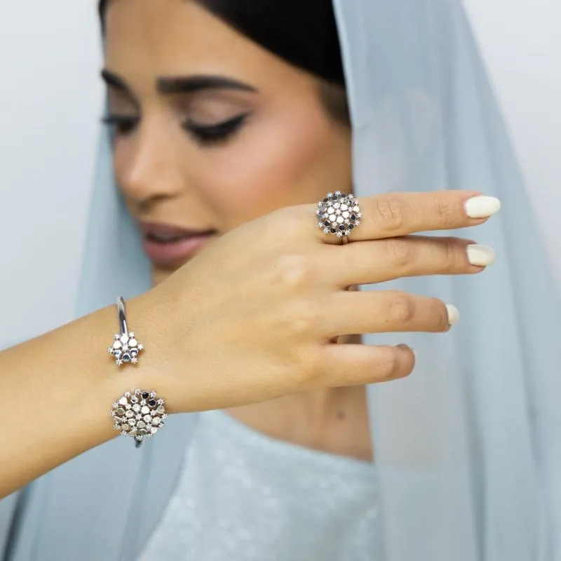 SA Bangle Set - Hexa Hive Cuff