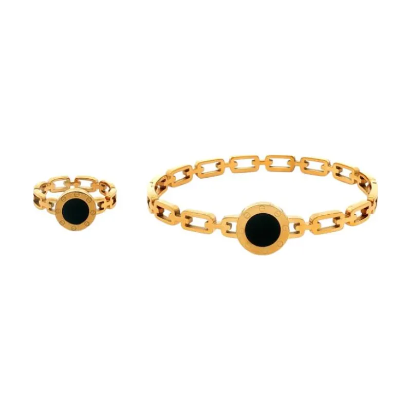 CAR - Love Bangle Set (Black)