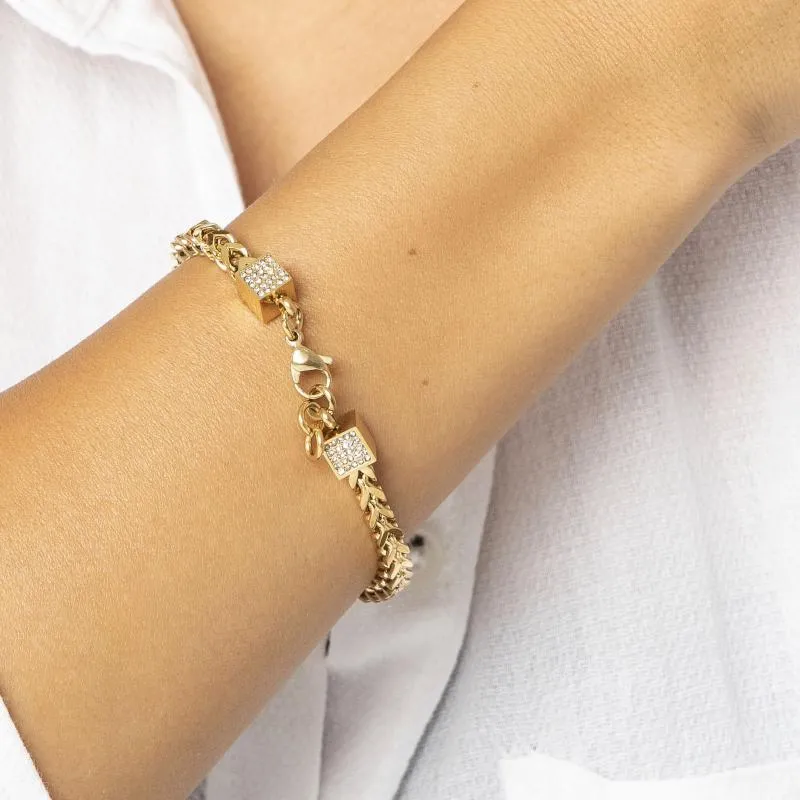 M&K - Gold Chain Bracelet