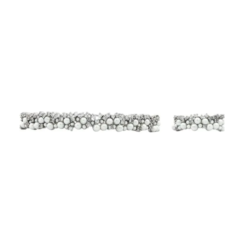 SA Bangle Set - 3D Stones & Pearls (S)