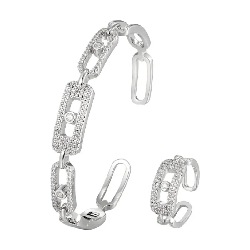 SA Bangle Set - Celestial MES Link (S)