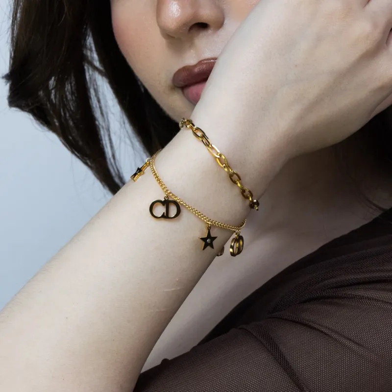 C&D - Logo & Stars Bracelet (Mini)