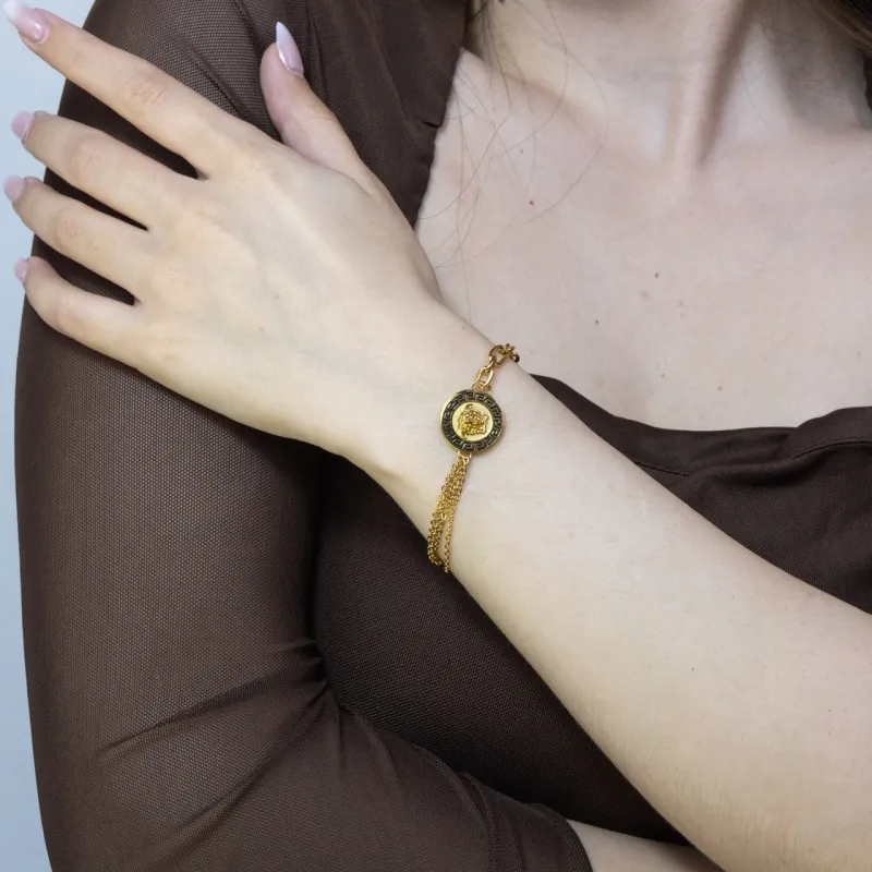 VER - Medusa Half Link Chain Bracelet