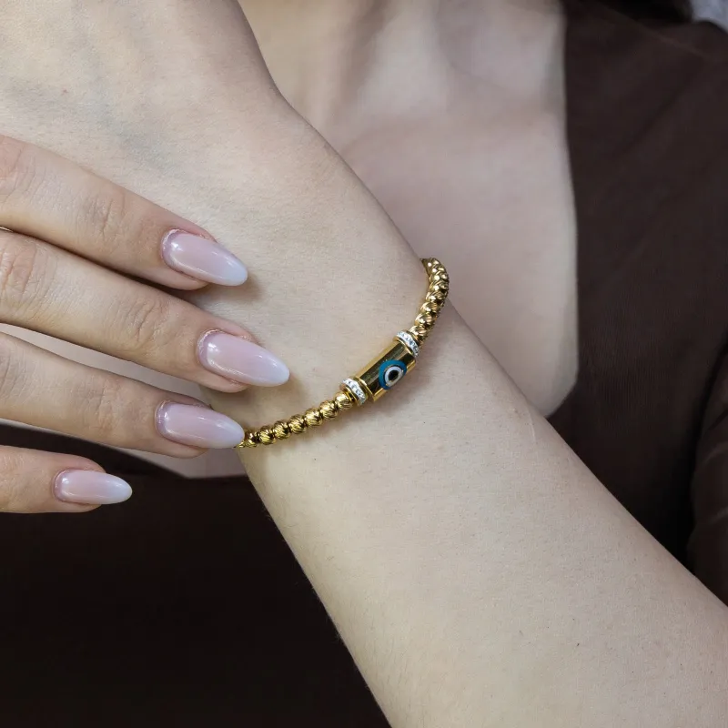 Tube Eye w Twist Bracelet