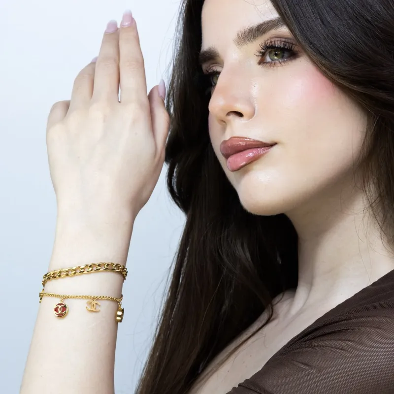 CHAN - Colored Logo Bracelet