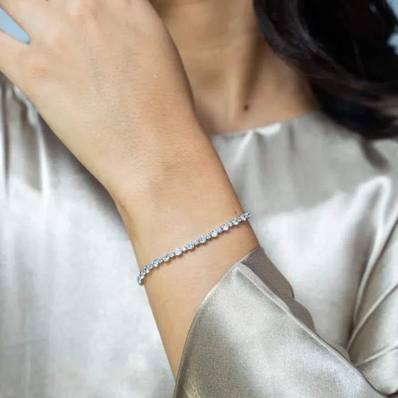 OS Mini - Alt Stones Tennis Bracelet