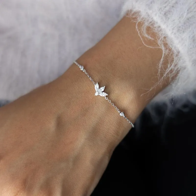 OS - Crystalize with Studs Bracelet 