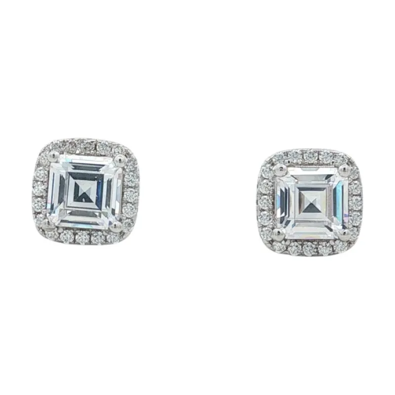 OS - Cubic Radiant Halo Studs