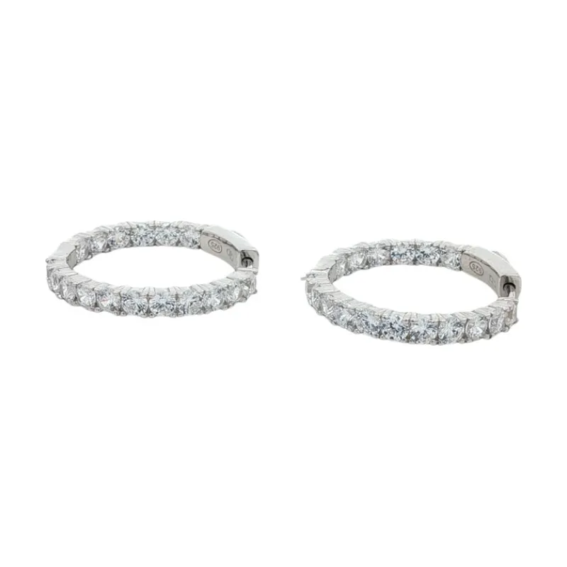 OS - Inside Out Infinite Stone Hoops