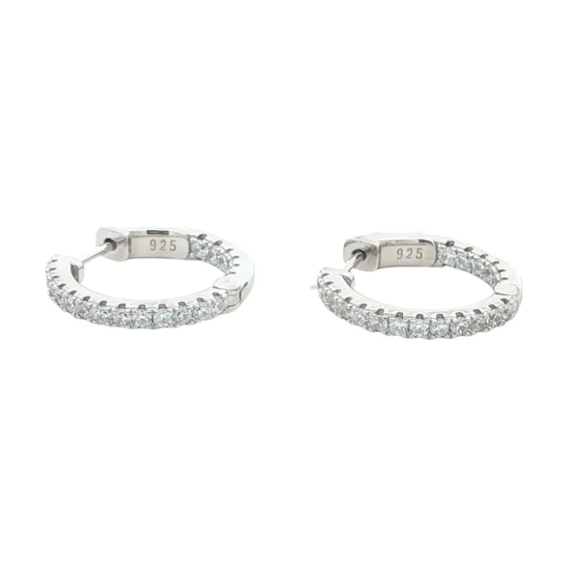 OS - Inside Out Sparkling Hoops