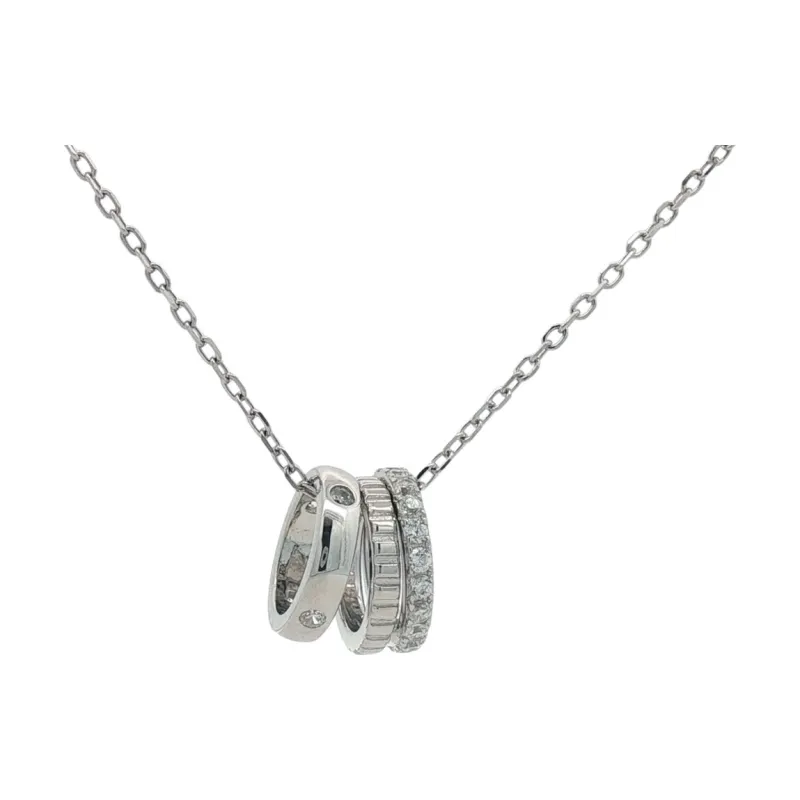 OS - Trinity Ring Necklace