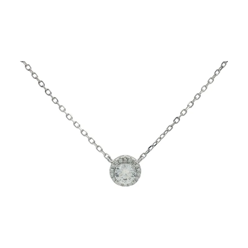 OS - Encircled Diamond Necklace