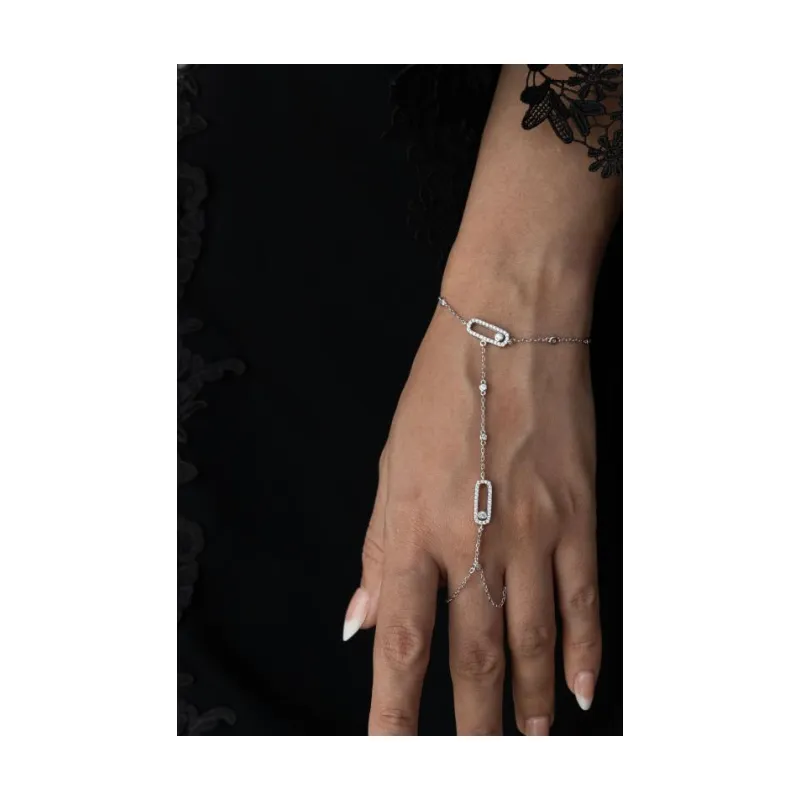 OS - MES Inspire 2 FS Pin with Studs Chain Ring Bracelet 