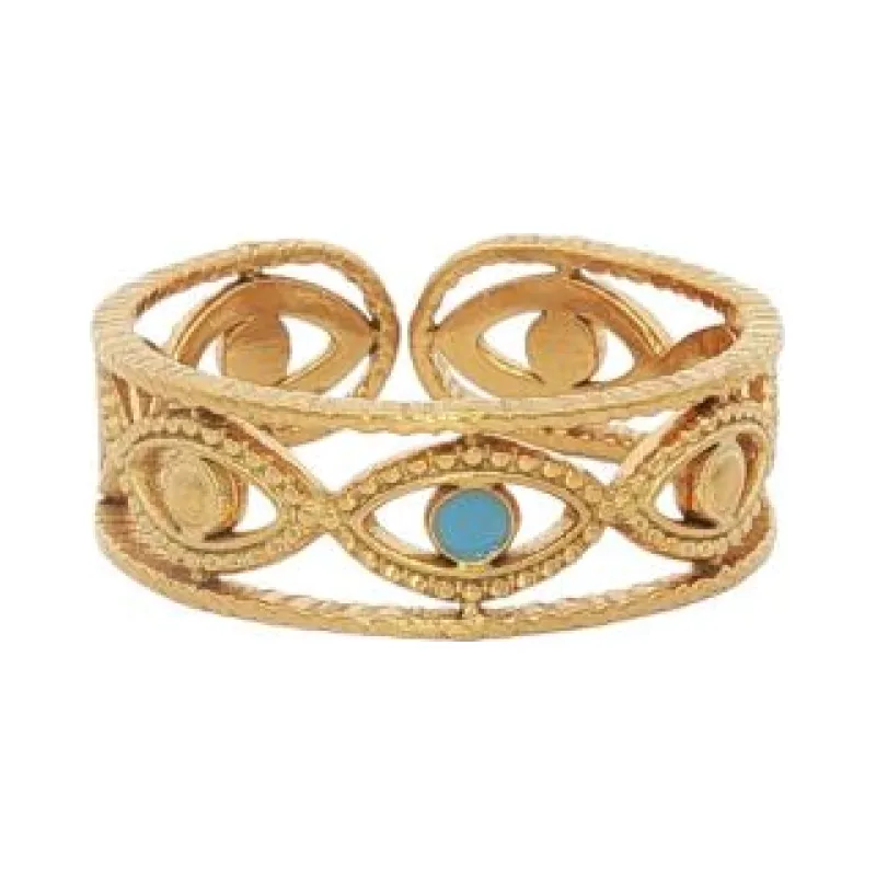 Connected Eye Ring