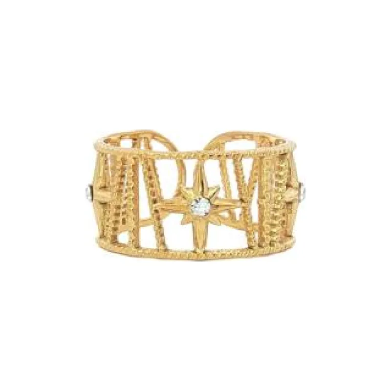 North Star Cage Ring (Free Size)