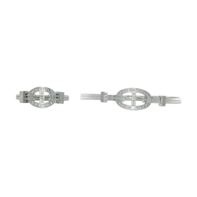 Bangle Set - Crystal Single Anchor Chain