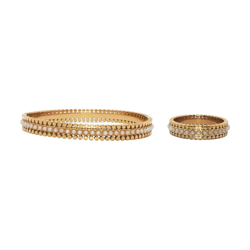 Bangle Set - Round Cut Celestial Orbit