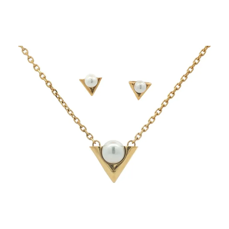 L&V - Block V Logo w Pearl