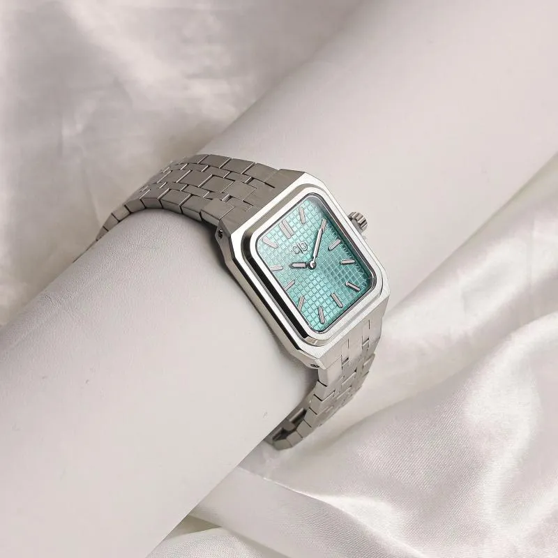 PB Rectangle Men’s Watch – Turquoise