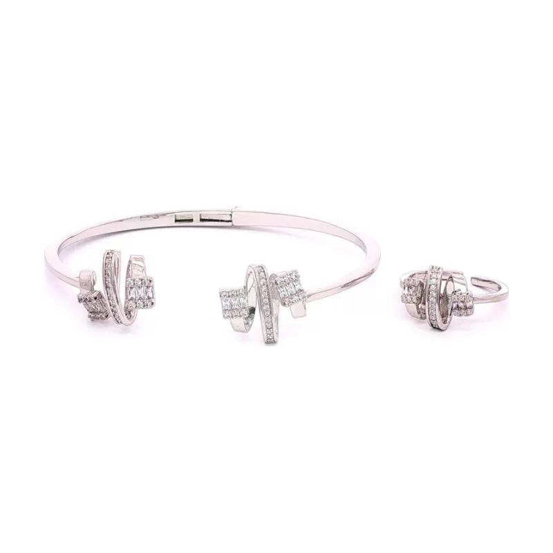 SA Bangle Set Aurora Glide