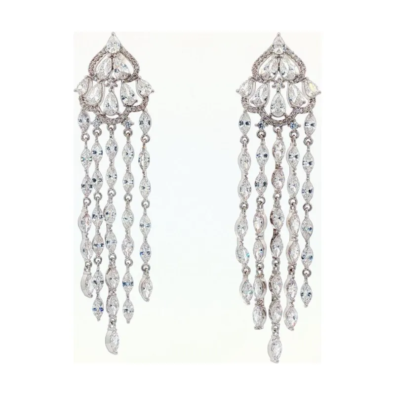 SA Earrings Radiant Waterfall Drops