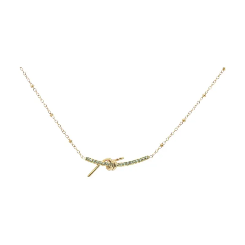 Stone Bar Knot Choker