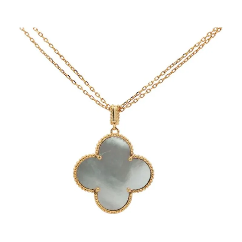 VCA - 1F 2 Line Long Necklace