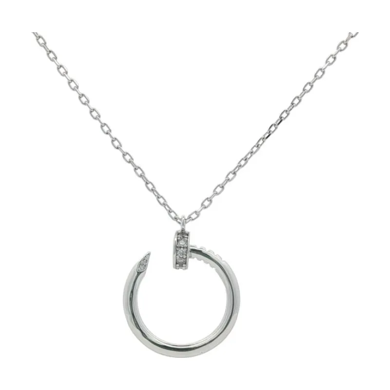 CAR - Nail w Stones Necklace Clone