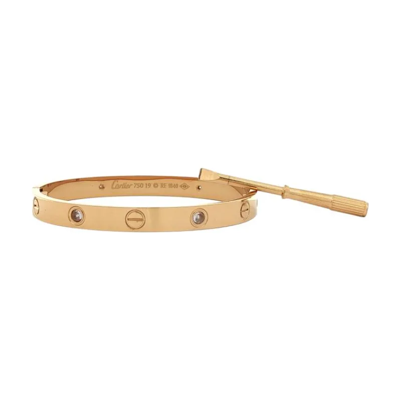CAR Love Alternate D Screw Bangle 6mm